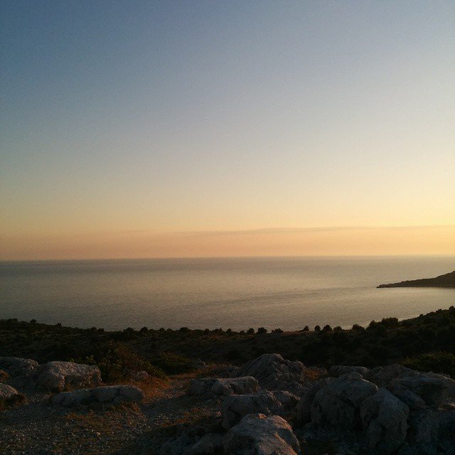 The open Adriatic Sea